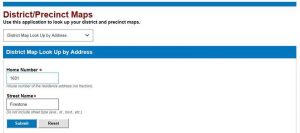 District/Precinct Maps example 3