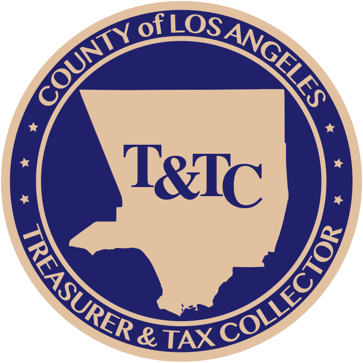 County of Los Angeles Treasurer & Tax Collector (seal).