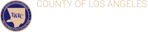 County of Los Angeles Treasurer and Tax Collector logo.